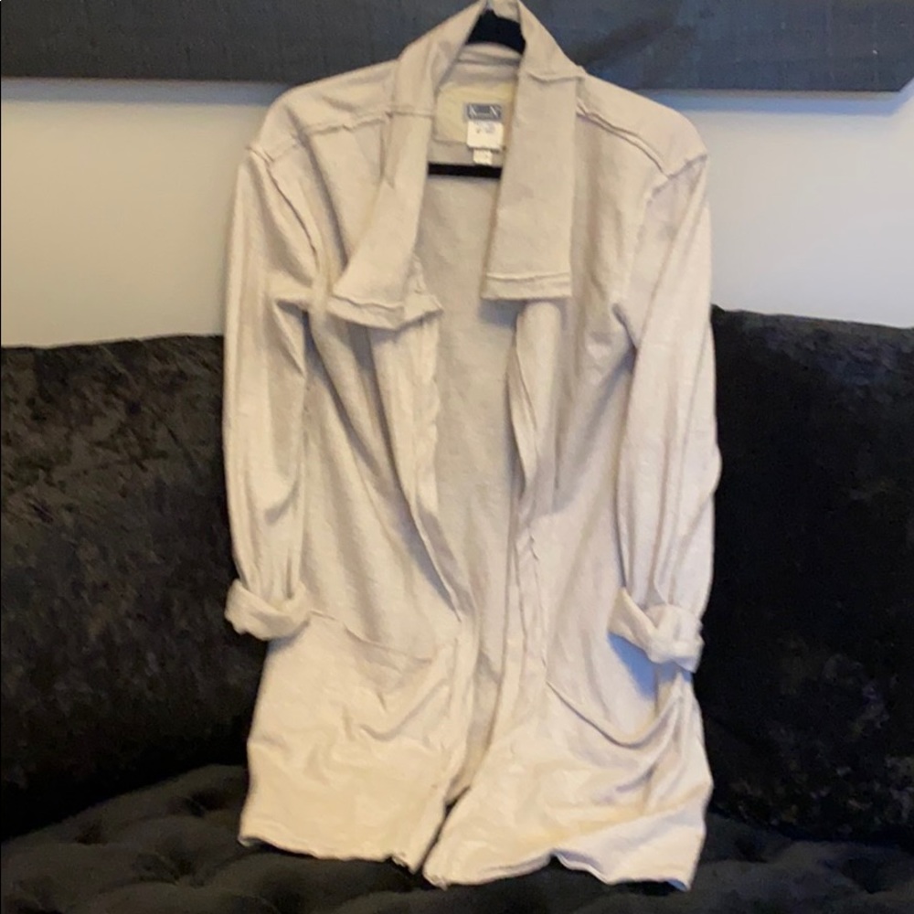 Kristensen du Nord twisted wool jacket - cream